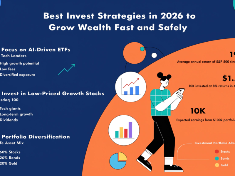 Best Investment Strategies in 2026 to Grow Wealth Fast and Safely