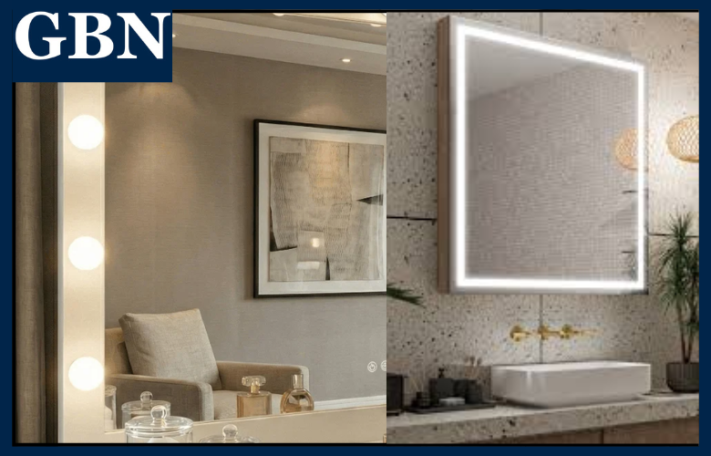 Bathroom Mirror Guide UK Cabinets, LED Lights, Black Frames, Shelves, and Large Designs Explained